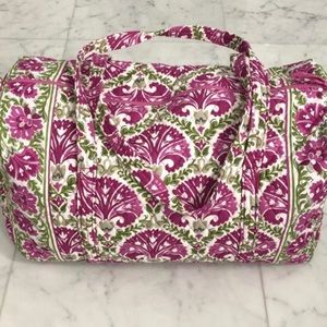 VERA BRADLEY JULEP TULIP LARGE DUFFLE